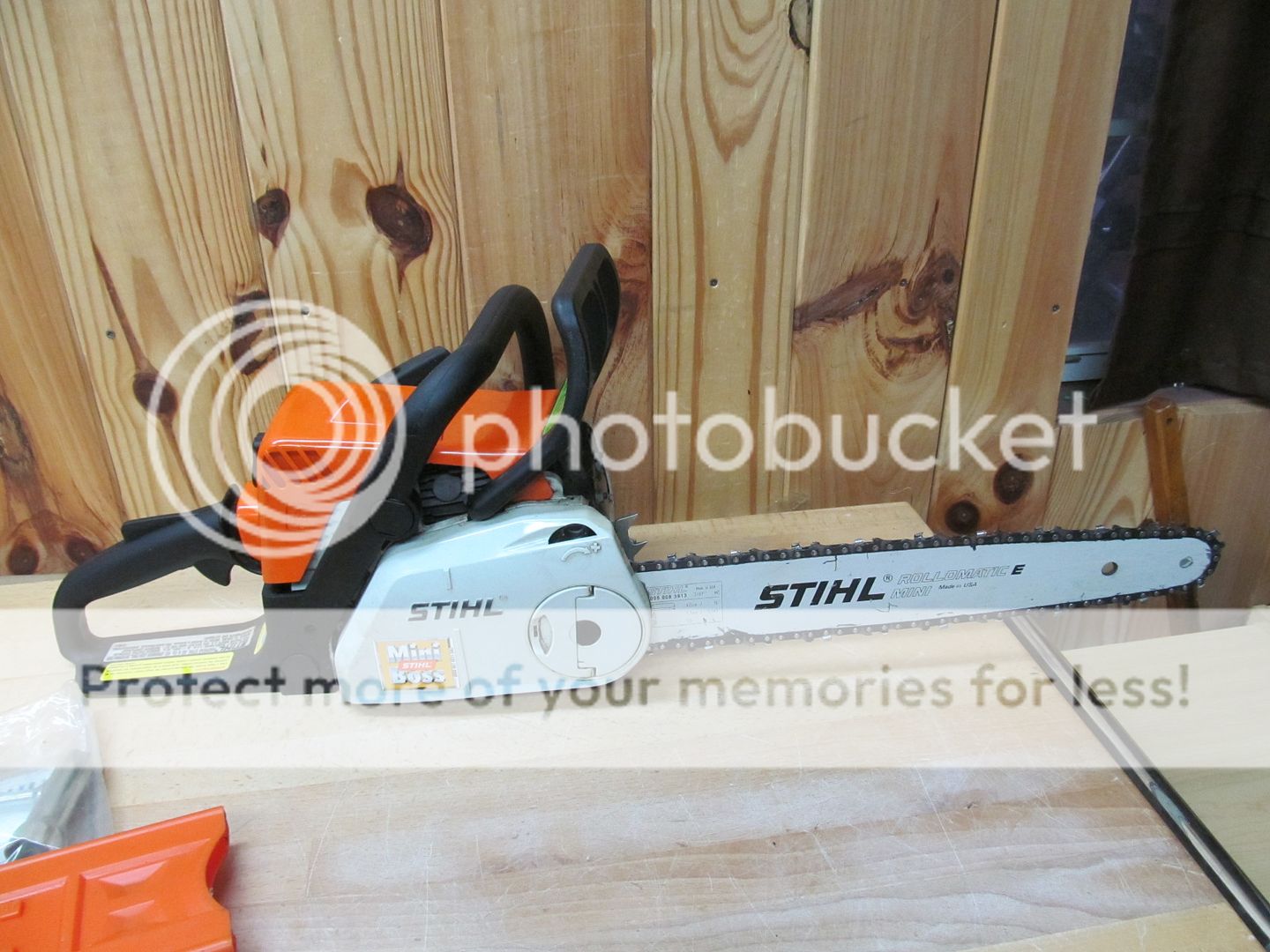 Stihl MS 180 C Mini Boss Chainsaw w/ Rollomatic E Mini Bar eBay